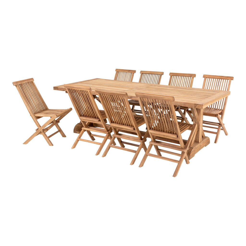 Toledo Garten Set Teak Holz 8 Personen Preview Image