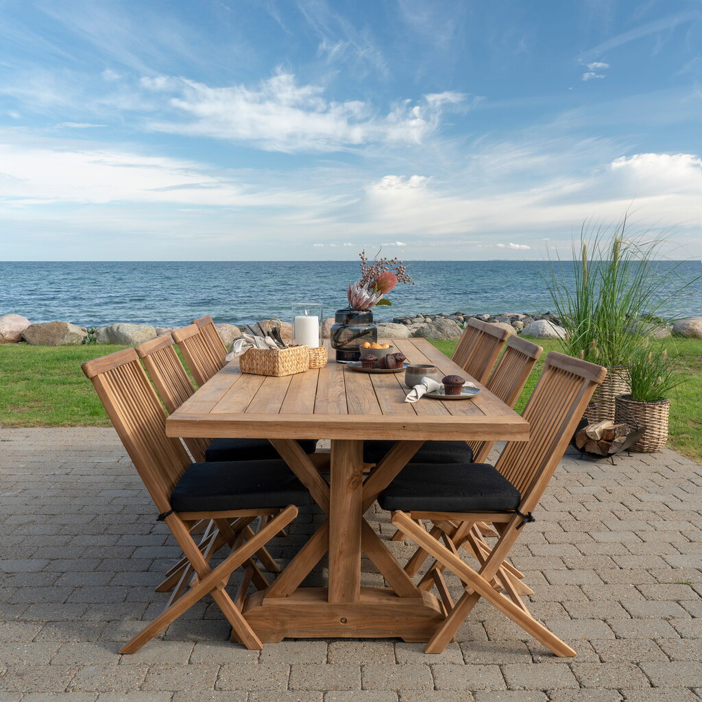 Toledo Garten Set Teak Holz 8 Personen Preview Image