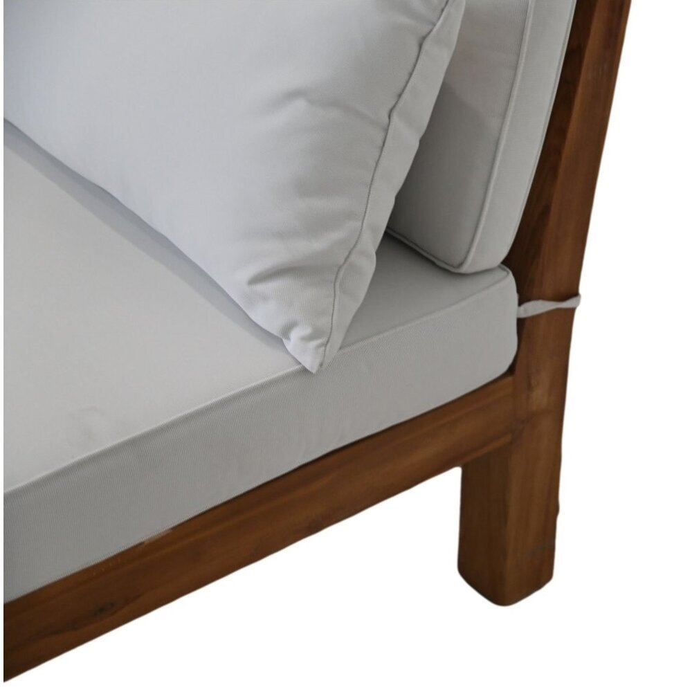 Teak Gartenlounge-Set Aruba 5-teilig + Ecke Bild 8