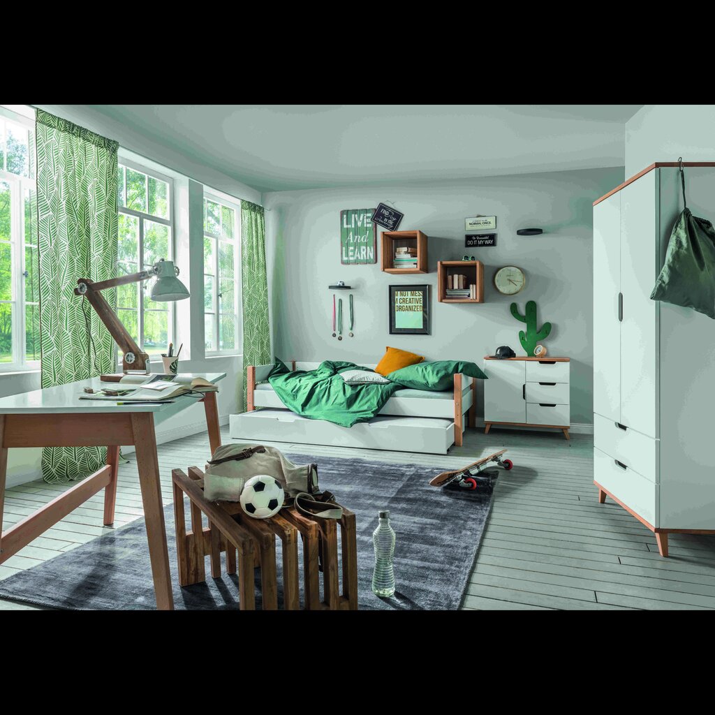 Infanscolor Einzelbett mit hinterer Absturzsicherung Mala Preview Image