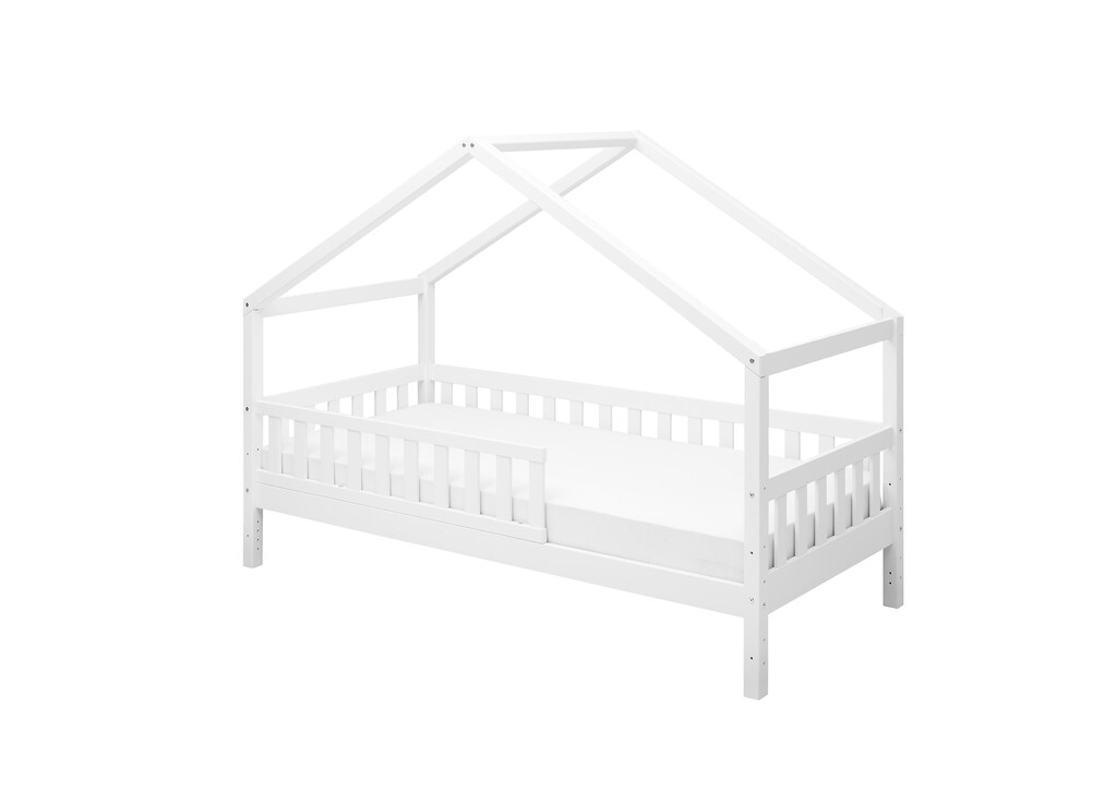 Hausbett für Kinder aus Kiefer Bild 3