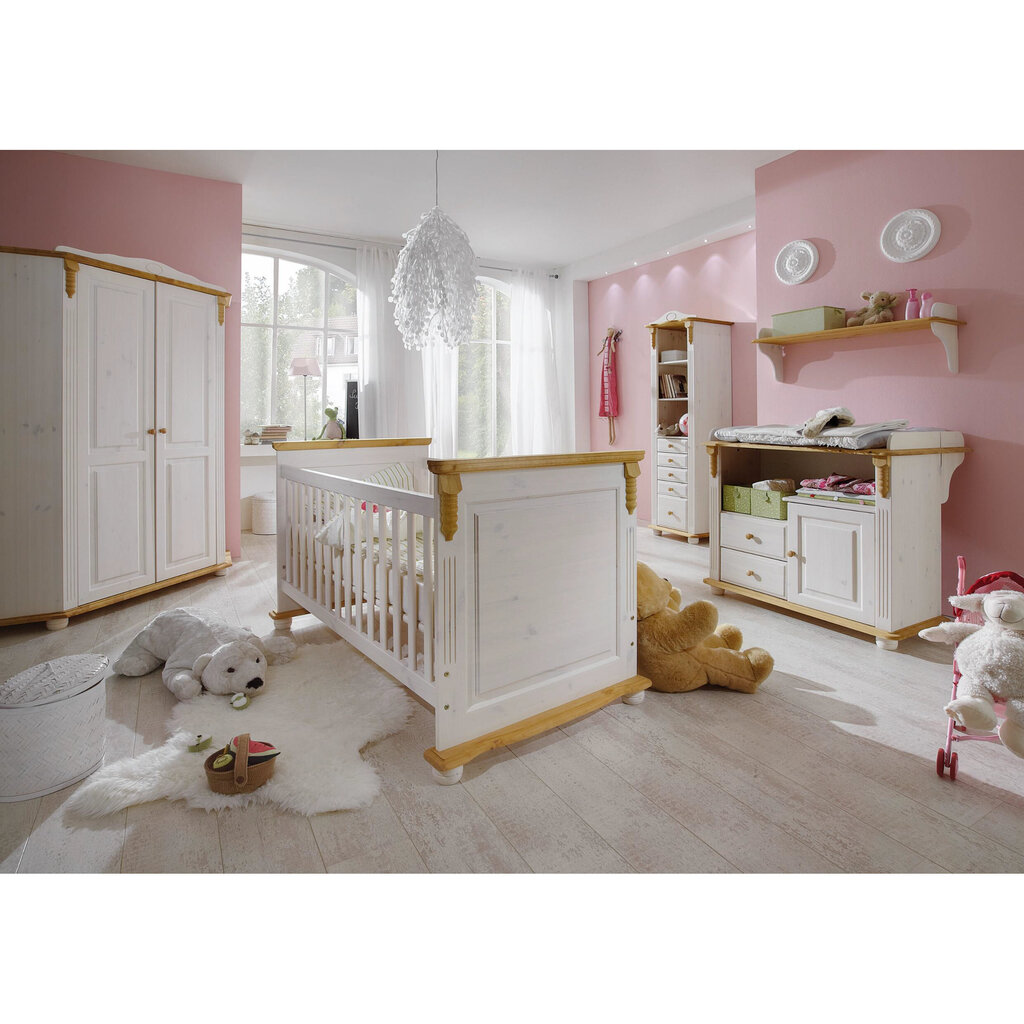 Kinderbett Romantik aus massiver Kiefer Preview Image