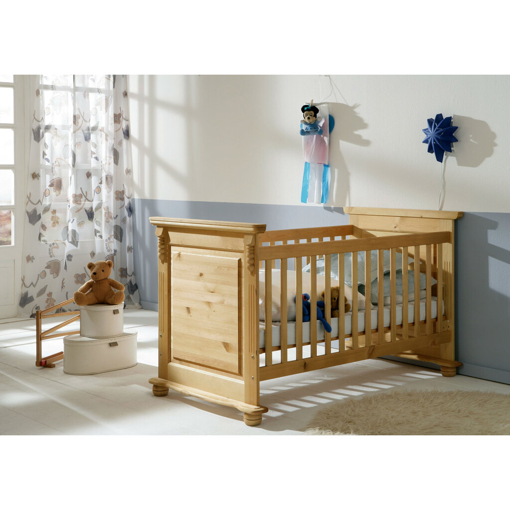 Kinderbett Romantik aus massiver Kiefer Bild 2
