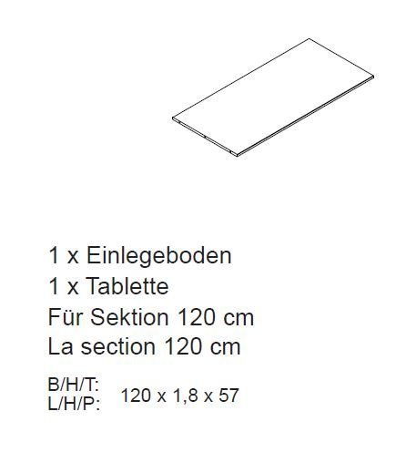 Inneneinrichtung für Kleiderschrank Rödemis Bild 6