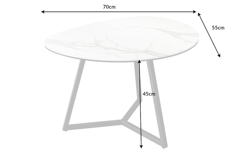 MARVELOUS Couchtisch Keramik & Hartglas | Invicta Interior Bild 9