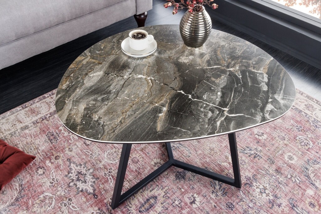 MARVELOUS Couchtisch Keramik & Hartglas | Invicta Interior Bild 2