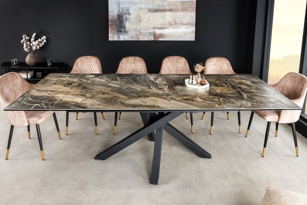 Invicta MARVELOUS Esstisch Keramik Marmor Optik | Skandinavisches Design Preview Image