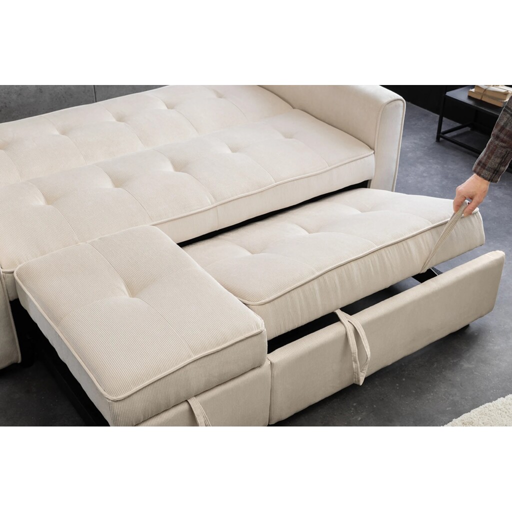 Schlafsofa Smart 180 cm 2-Sitzer Cord Bild 7