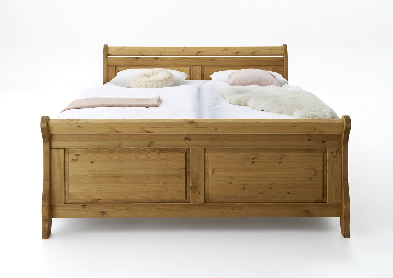 Doppelbett Eva nordische Kiefer massiv Bild 5
