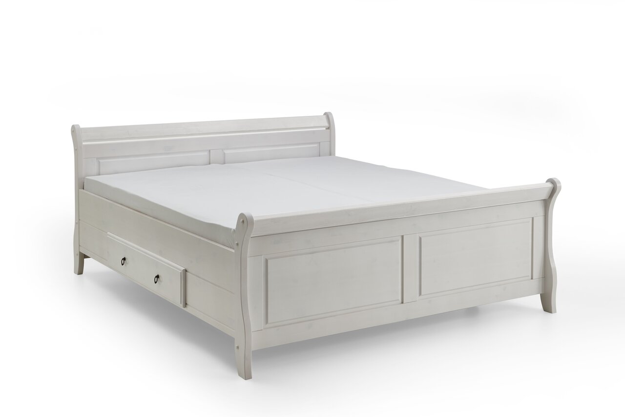 Doppelbett Eva nordische Kiefer massiv Bild 8