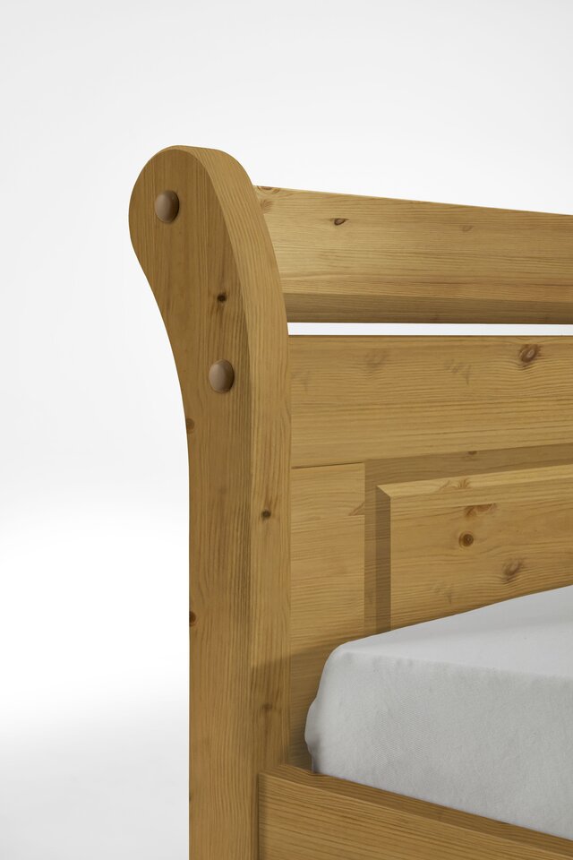 Doppelbett Eva nordische Kiefer massiv Bild 11