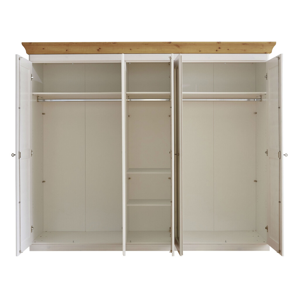 Kleiderschrank 5-türig Eva mit 3 Spiegeln Bild 7