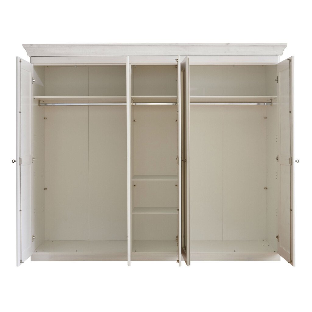 Kleiderschrank 5-türig Eva mit 3 Spiegeln Bild 9