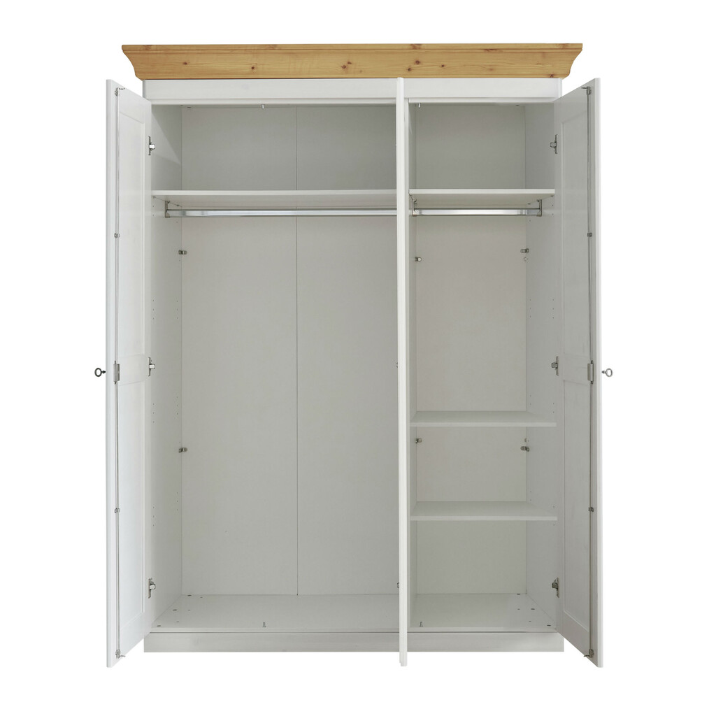 Kleiderschrank Eva 3-türig mit Spiegeltür Bild 9