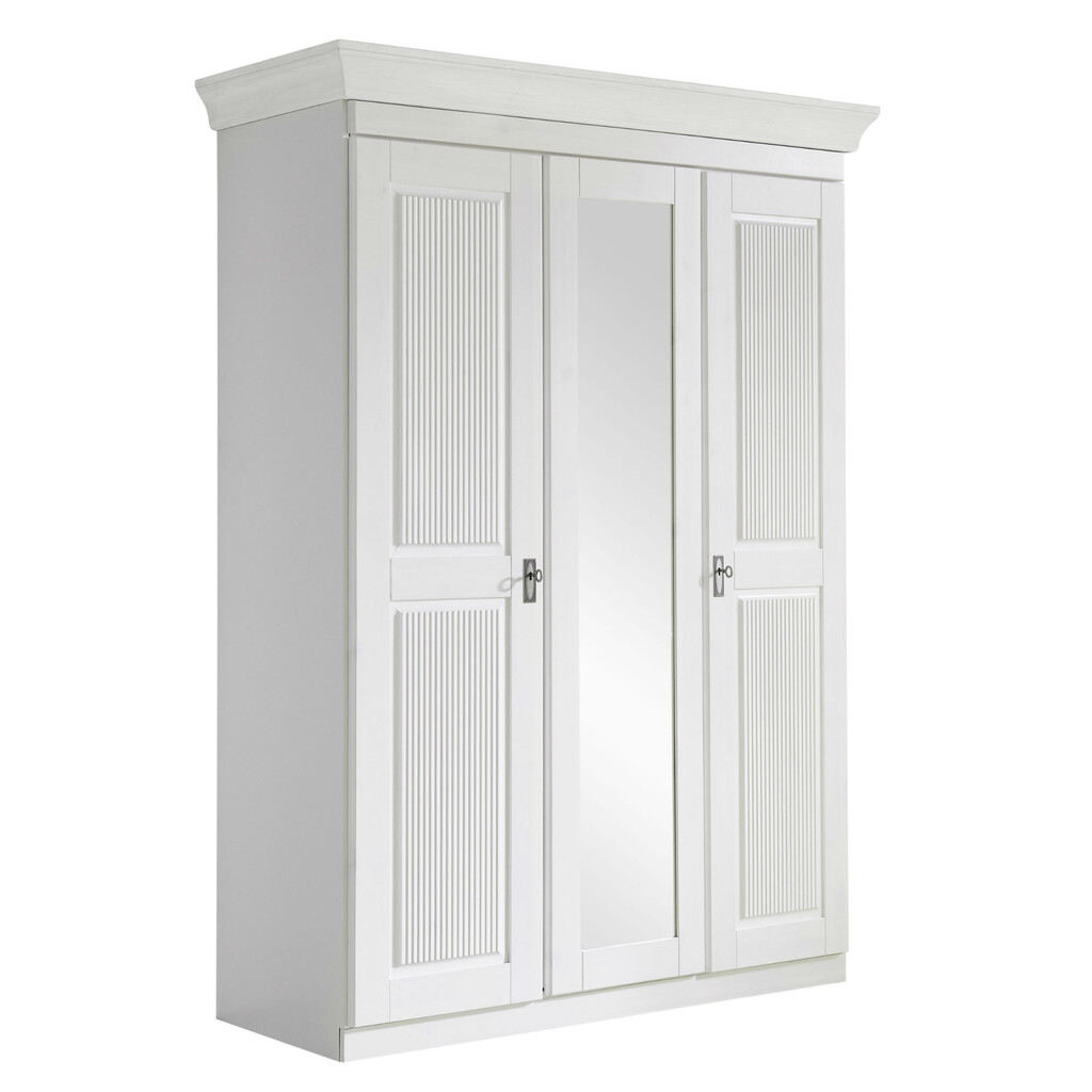 Kleiderschrank Eva 3-türig mit Spiegeltür Bild 11