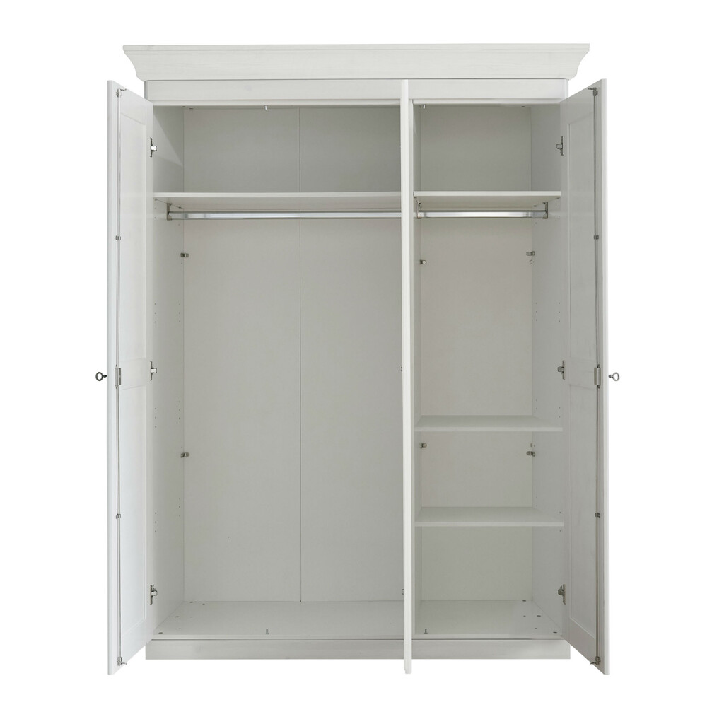 Kleiderschrank Eva 3-türig mit Spiegeltür Bild 12