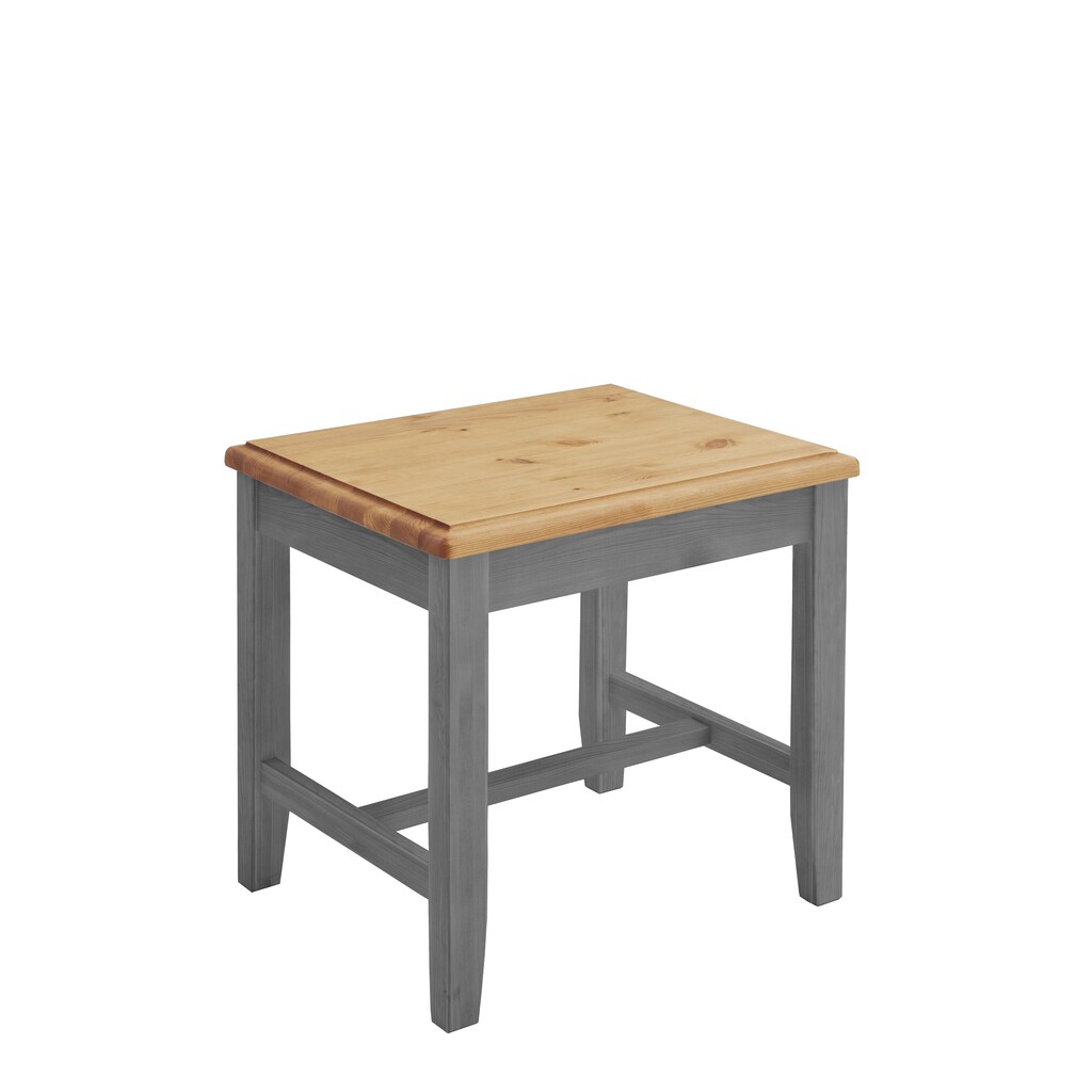 Kleiner Hocker Bergen aus Massivholz Preview Image