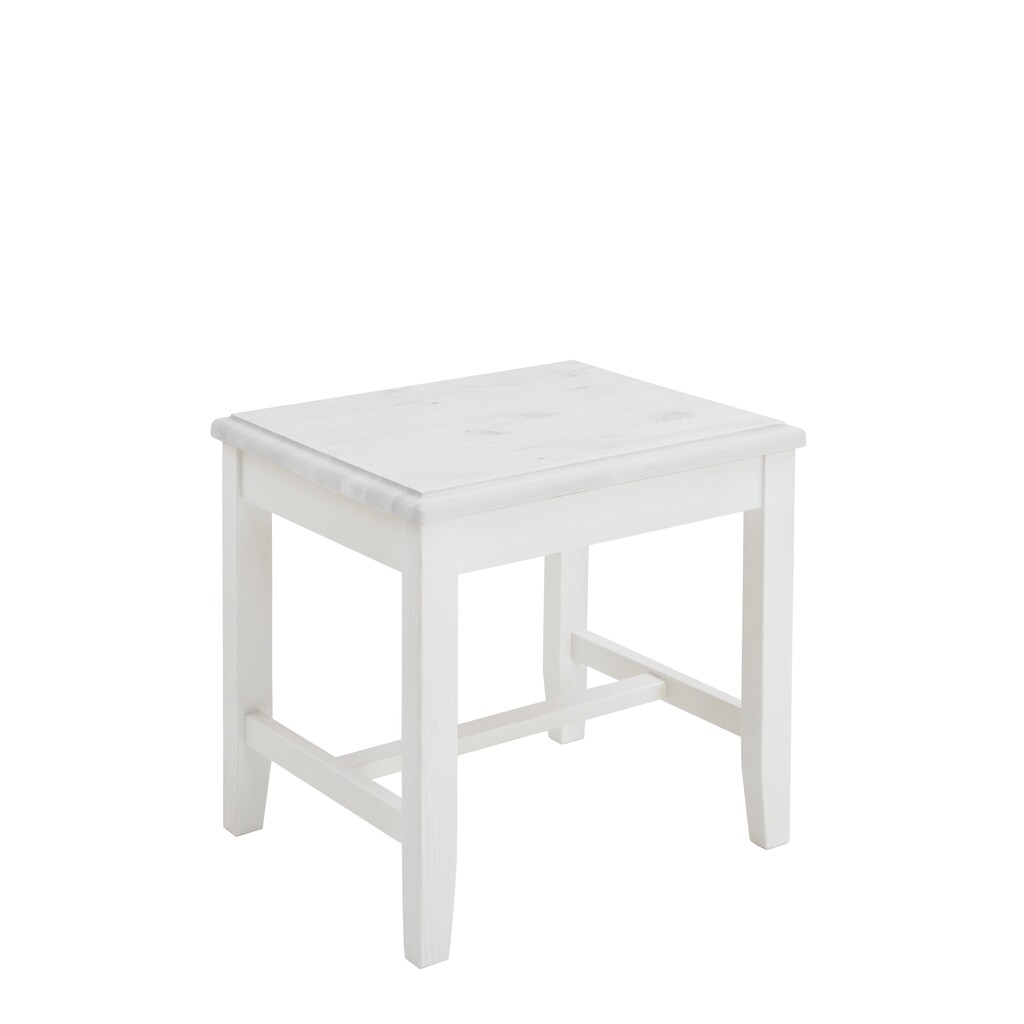 Kleiner Hocker Bergen aus Massivholz Bild 5