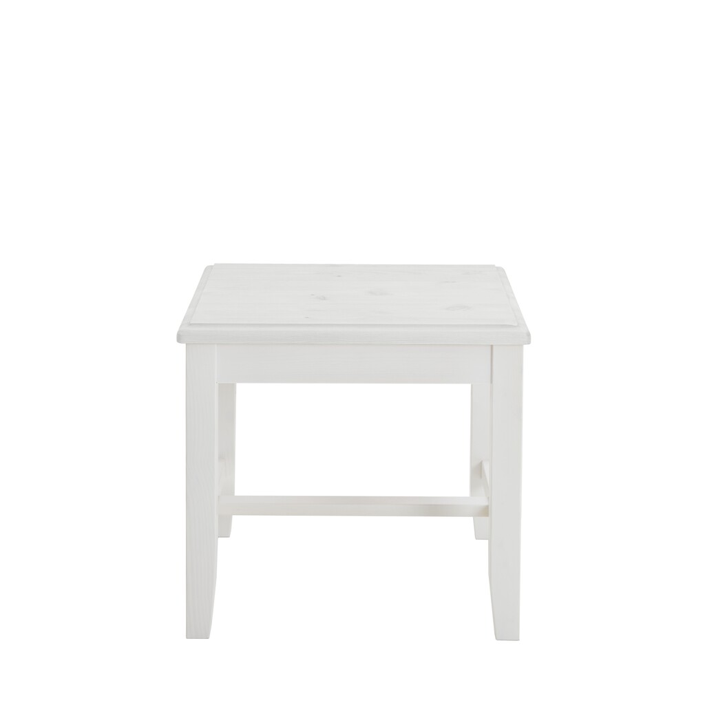 Kleiner Hocker Bergen aus Massivholz Bild 6