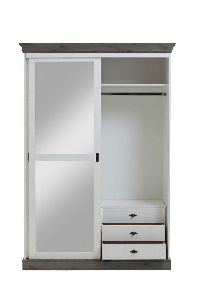 Schiebetürenschrank Kleiderschrank Bergen Kiefer Massiv Bild 8