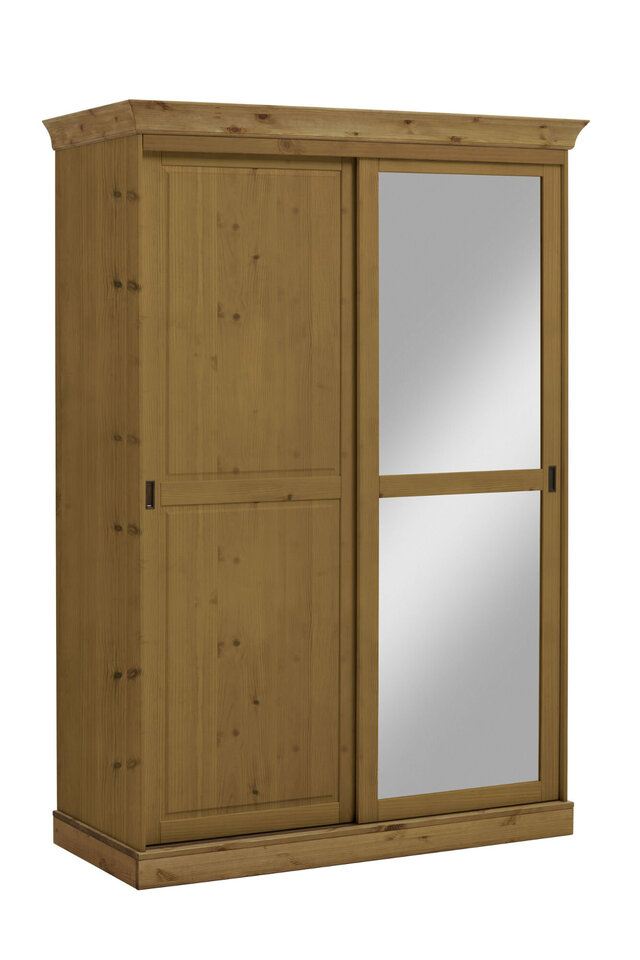 Schiebetürenschrank Kleiderschrank Bergen Kiefer Massiv Bild 15
