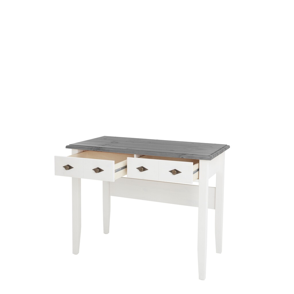 Schminktisch Schreibtisch Bergen Kiefer Massiv Bild 9