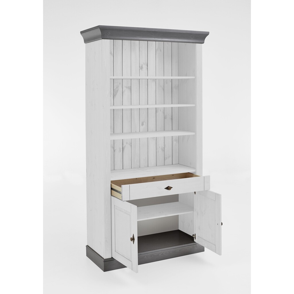 Vitrine Bergen Nordische Kiefer massiv Bild 6
