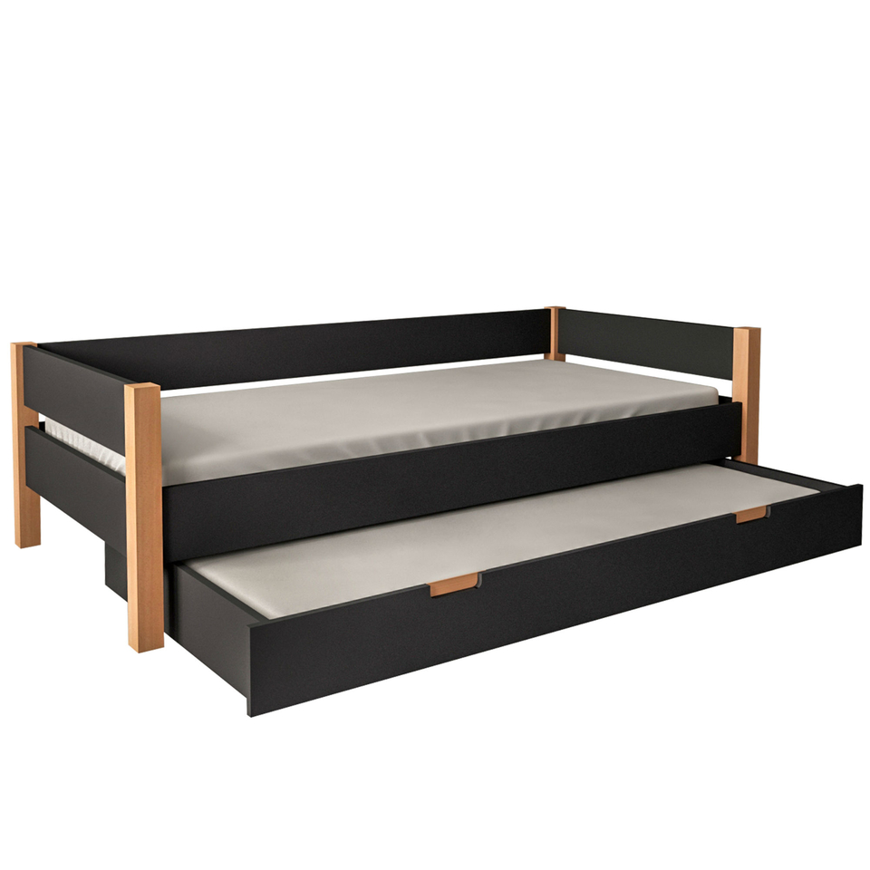 Kinderbett Jugenbett Colorland mit ausziehbarer Gästebett Schublade Bild 8