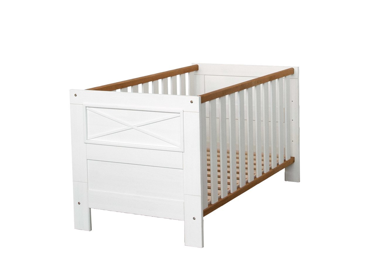 Kinderbett Babybett Karlstad Massive Kiefer Bild 4