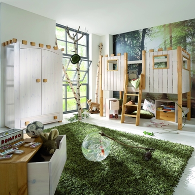INFANSKIDS Kleiderschrank Ritterburg 2-türig Bild 4