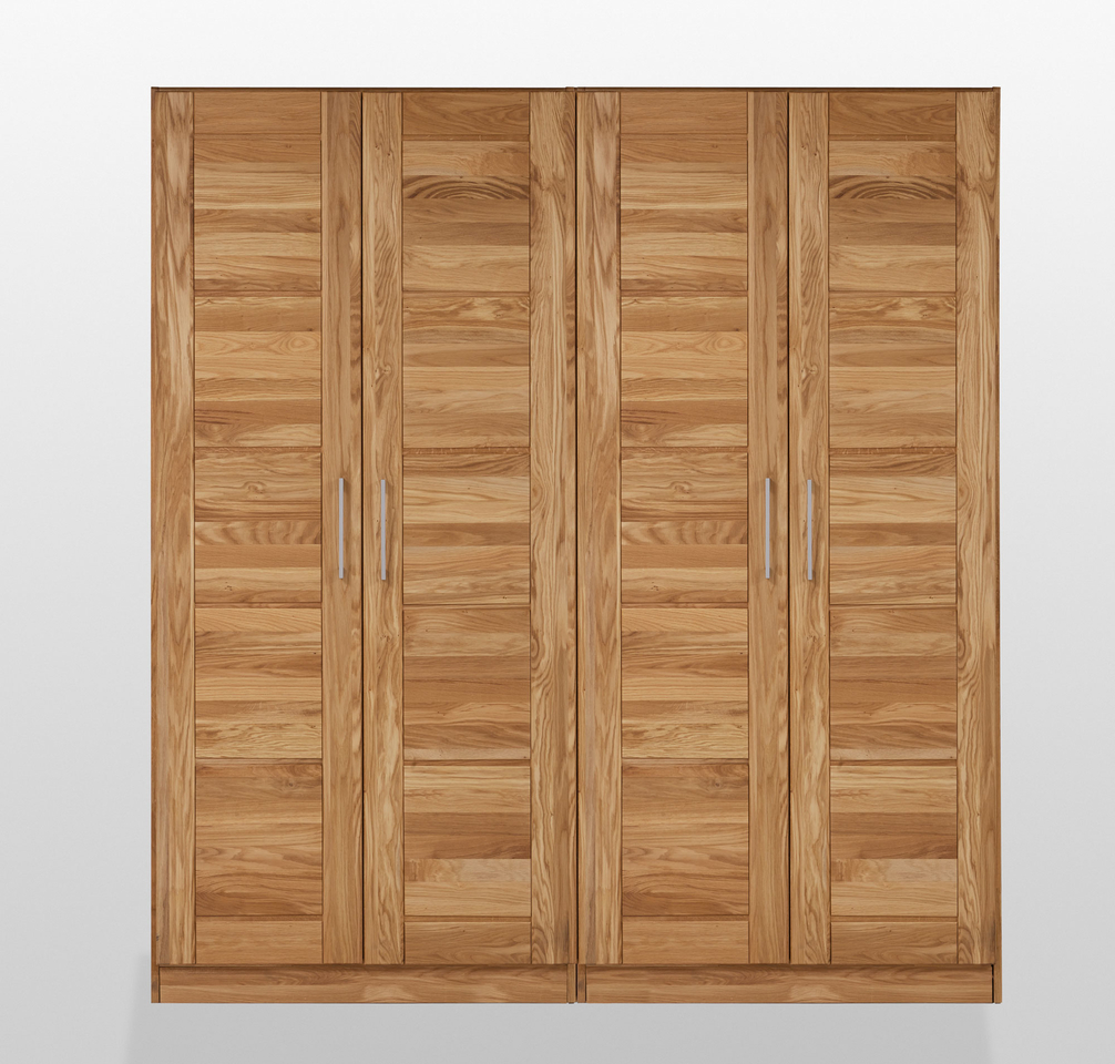 Kleiderschrank Wildeiche Massiv Schlafzimmer NECST Bild 11