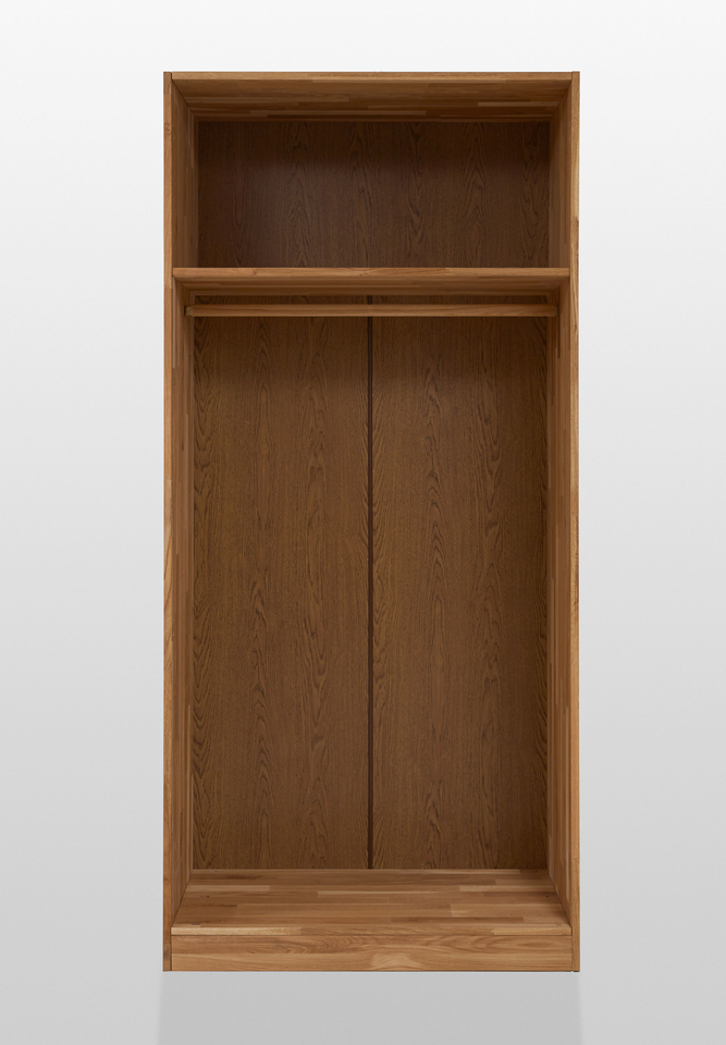 Kleiderschrank Wildeiche Massiv Schlafzimmer NECST Bild 5