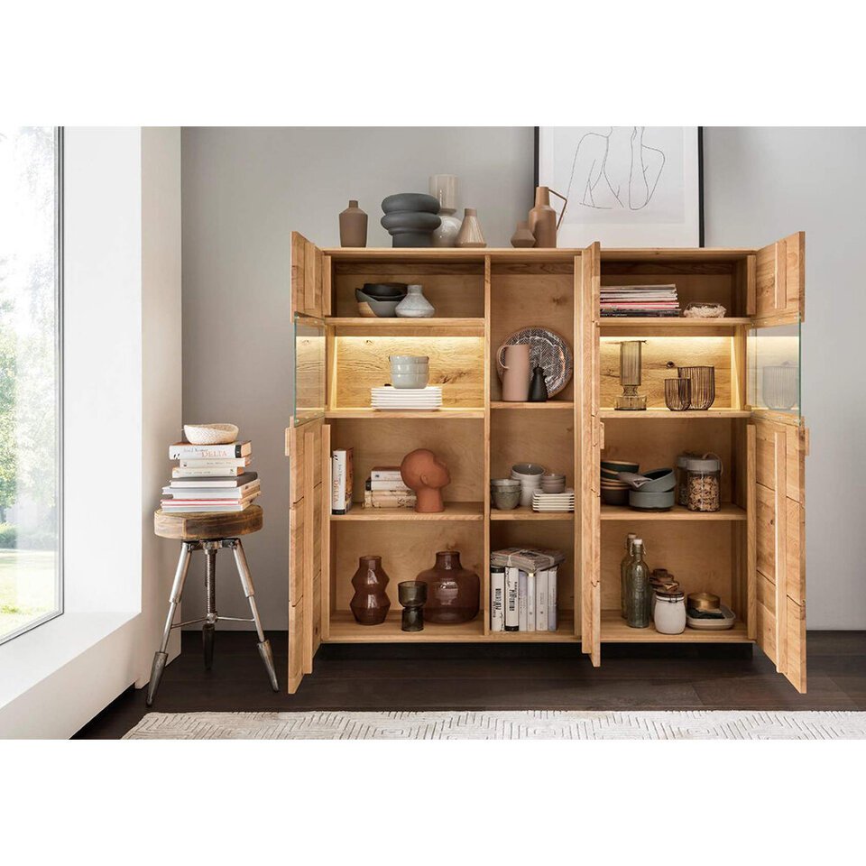 Highboard II Arosa aus Wildeiche Preview Image