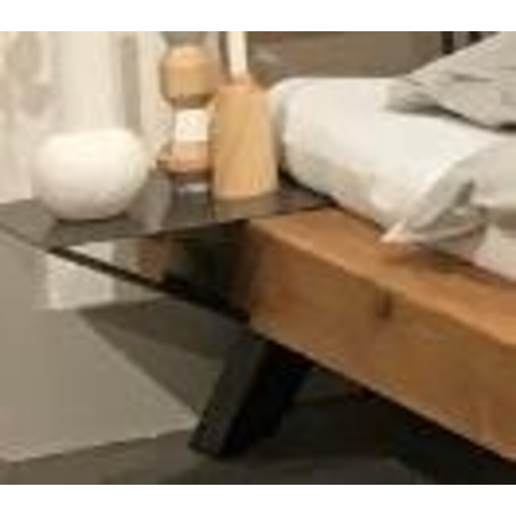Nachtkommode für Balkenbetten aus Metall, pulverbeschichtet Bild 2
