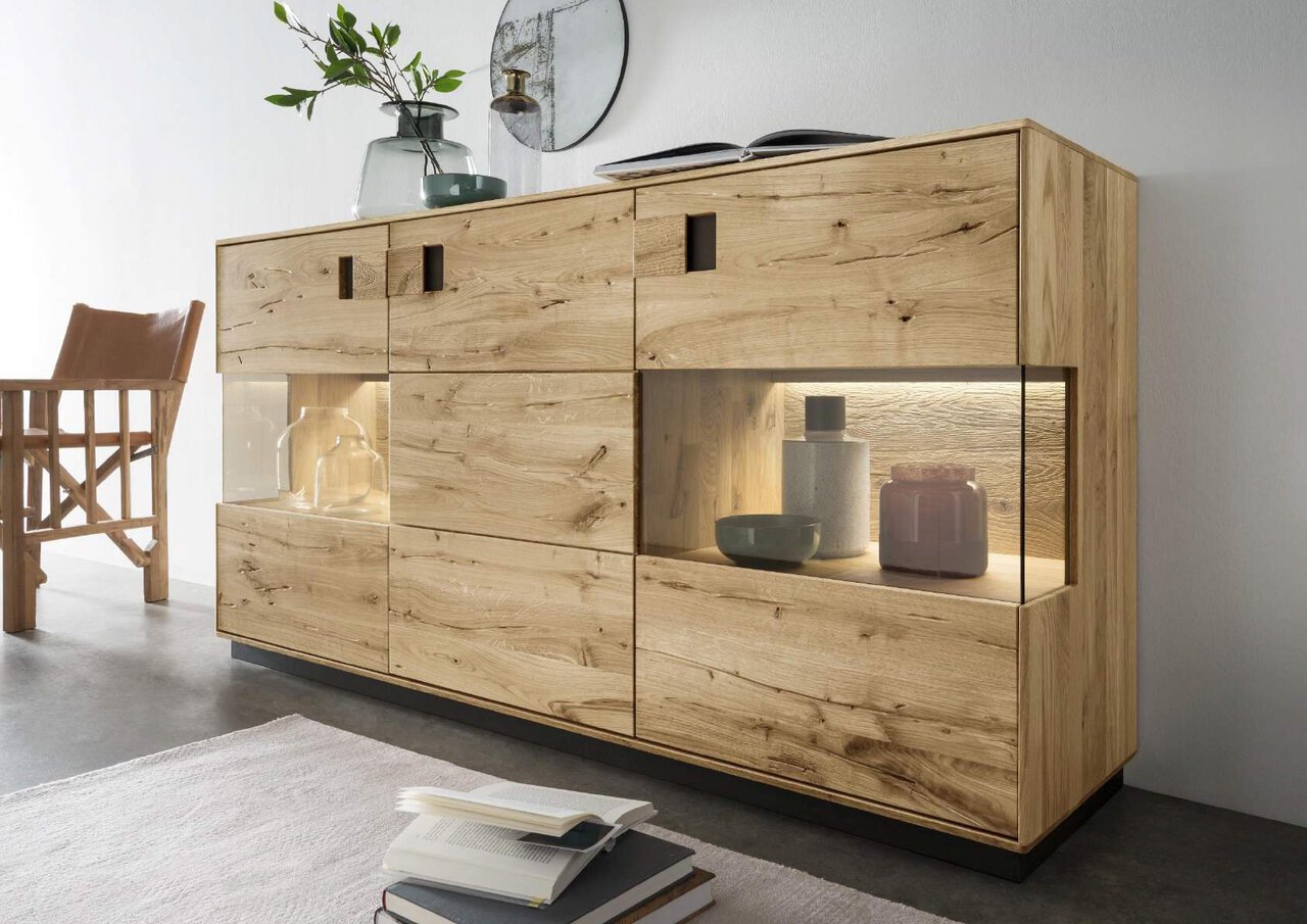 Sideboard Arosa aus Wildeiche Bild 3