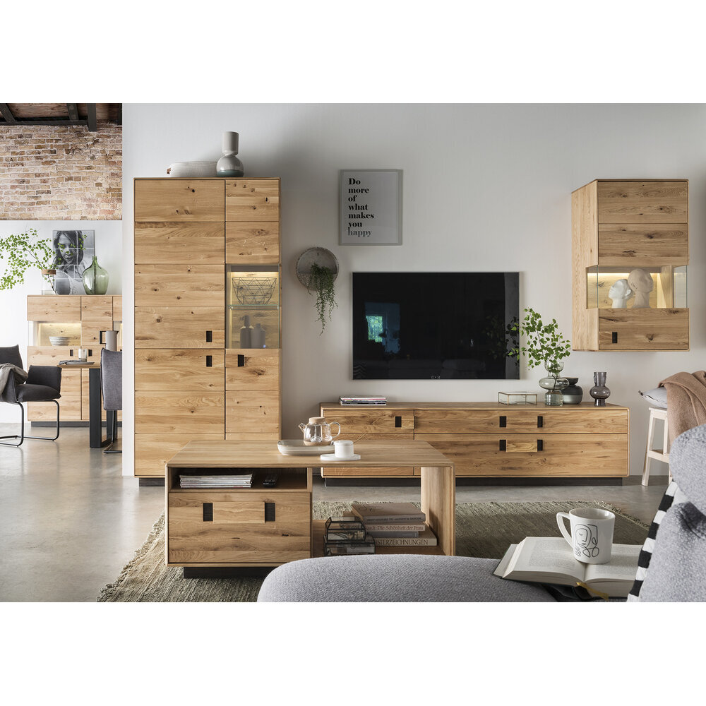 TV Board I Arosa aus Wildeiche Bild 3