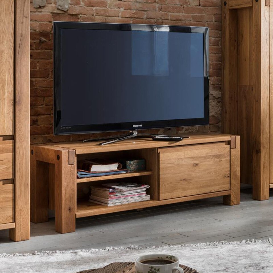 TV Board Woodstock aus Eiche Bild 3