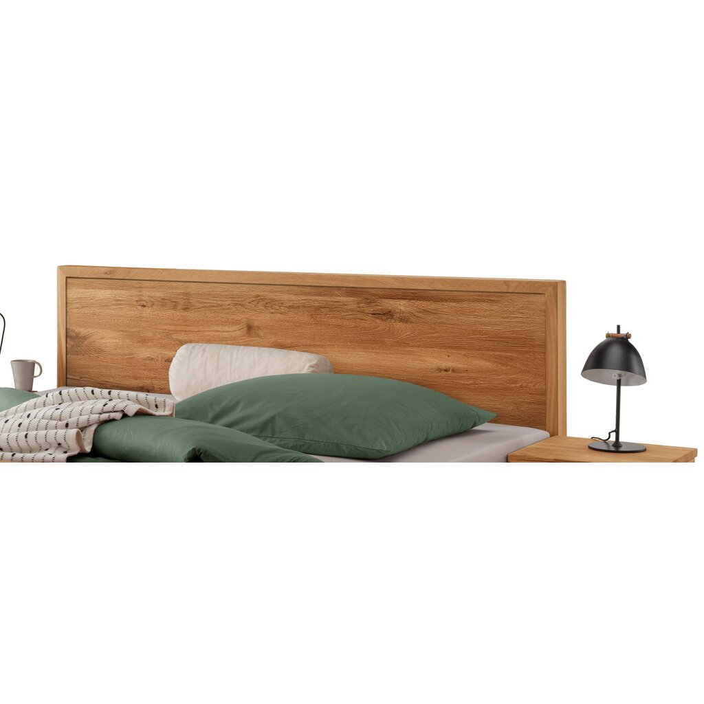 Aalborg Bett mit Kopfteil  aus Eiche Bild 2