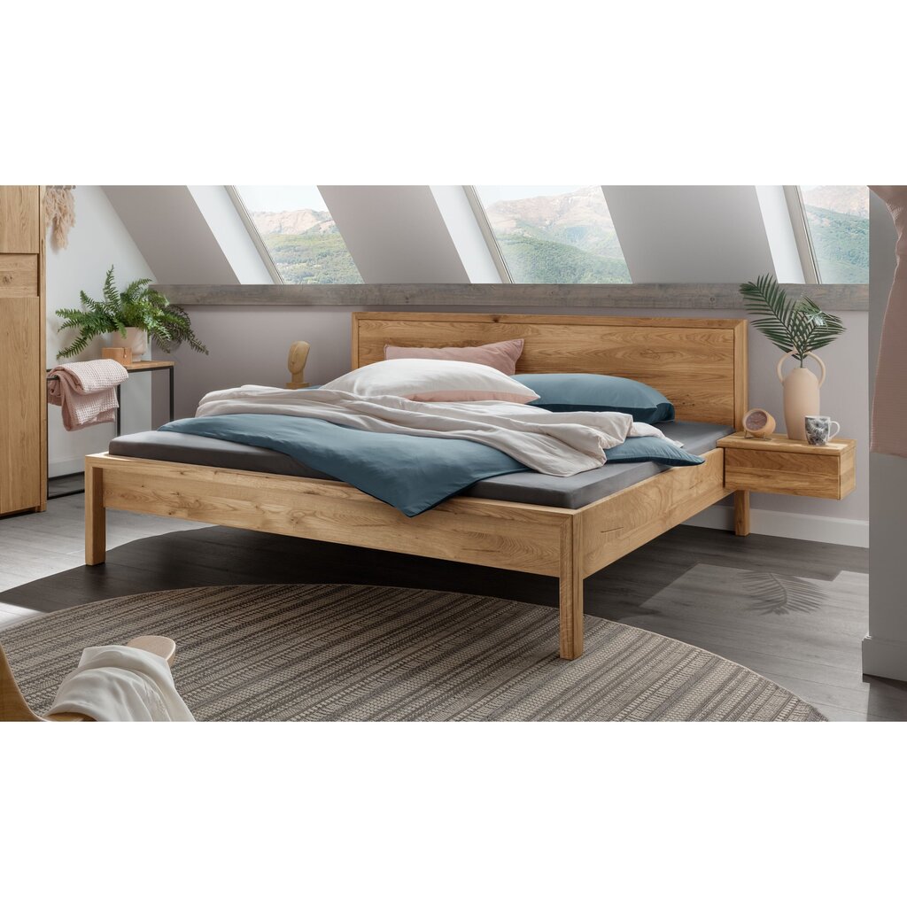 Aalborg Bett mit Kopfteil  aus Eiche Preview Image