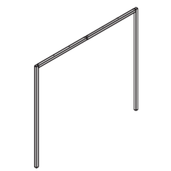Aalborg Kleiderschrank Rahmen Eiche Bild 5