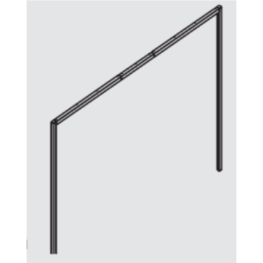 Aalborg Kleiderschrank Rahmen Eiche Bild 6