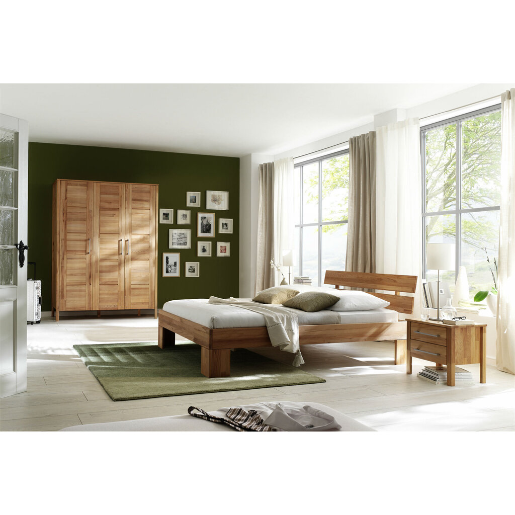 Schlafzimmer Bett aus Massivholz Modern Zen Preview Image