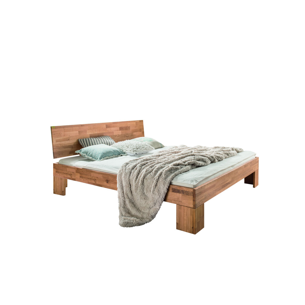 Schlafzimmer Bett Modern Zen Kernbuche mit Flat Kopfteil Preview Image