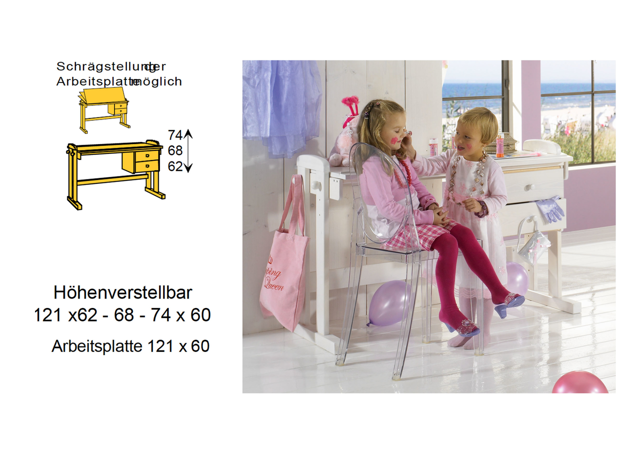 Zubehör für Dolphin Kinderzimmer Halbhochbett Lavendeltraum Bild 13