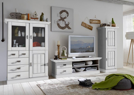 TV-Schrank Landhaus Lowboard Fjord Bild 2