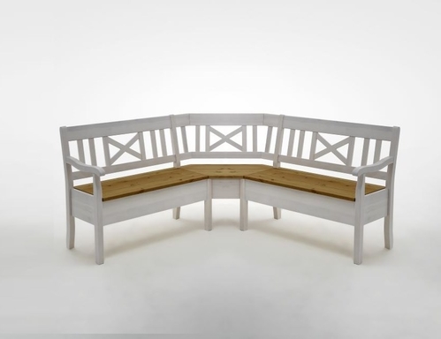 Massivholz Eckbank Fjord für Küche und Esszimmer 147x147cm Preview Image