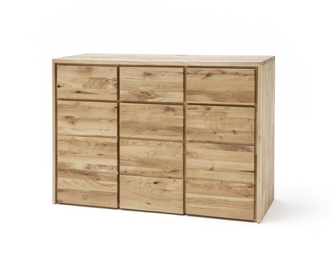 Massivholz Kommode Rödemis Wildeiche Bild 8