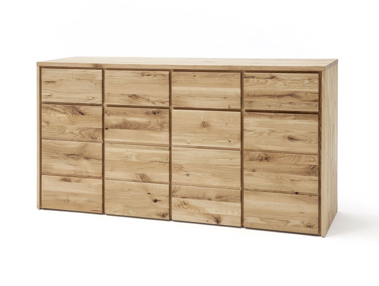 Massivholz Kommode Rödemis Wildeiche Bild 10