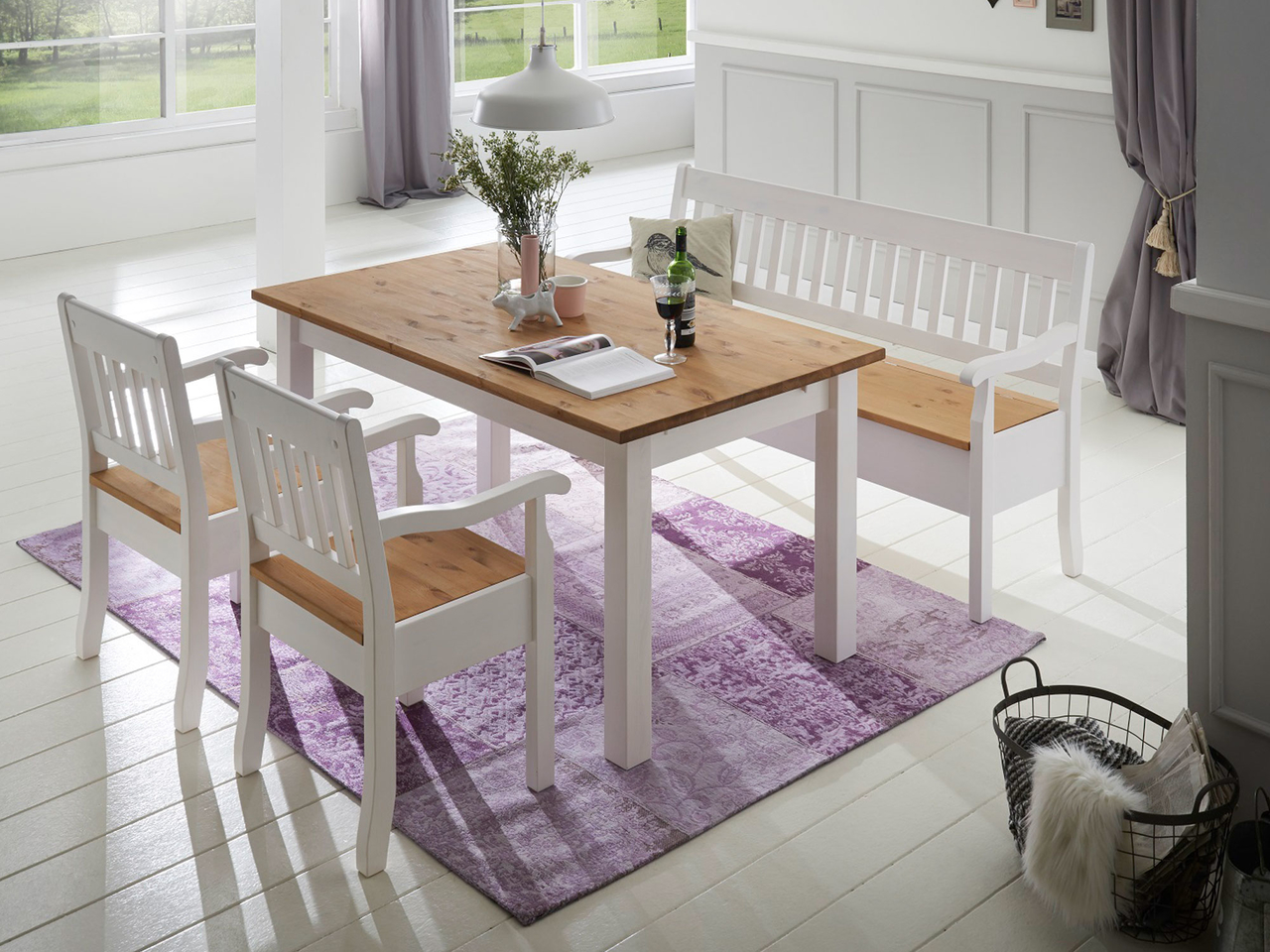 Massivholz Stuhl Boston Bild 8