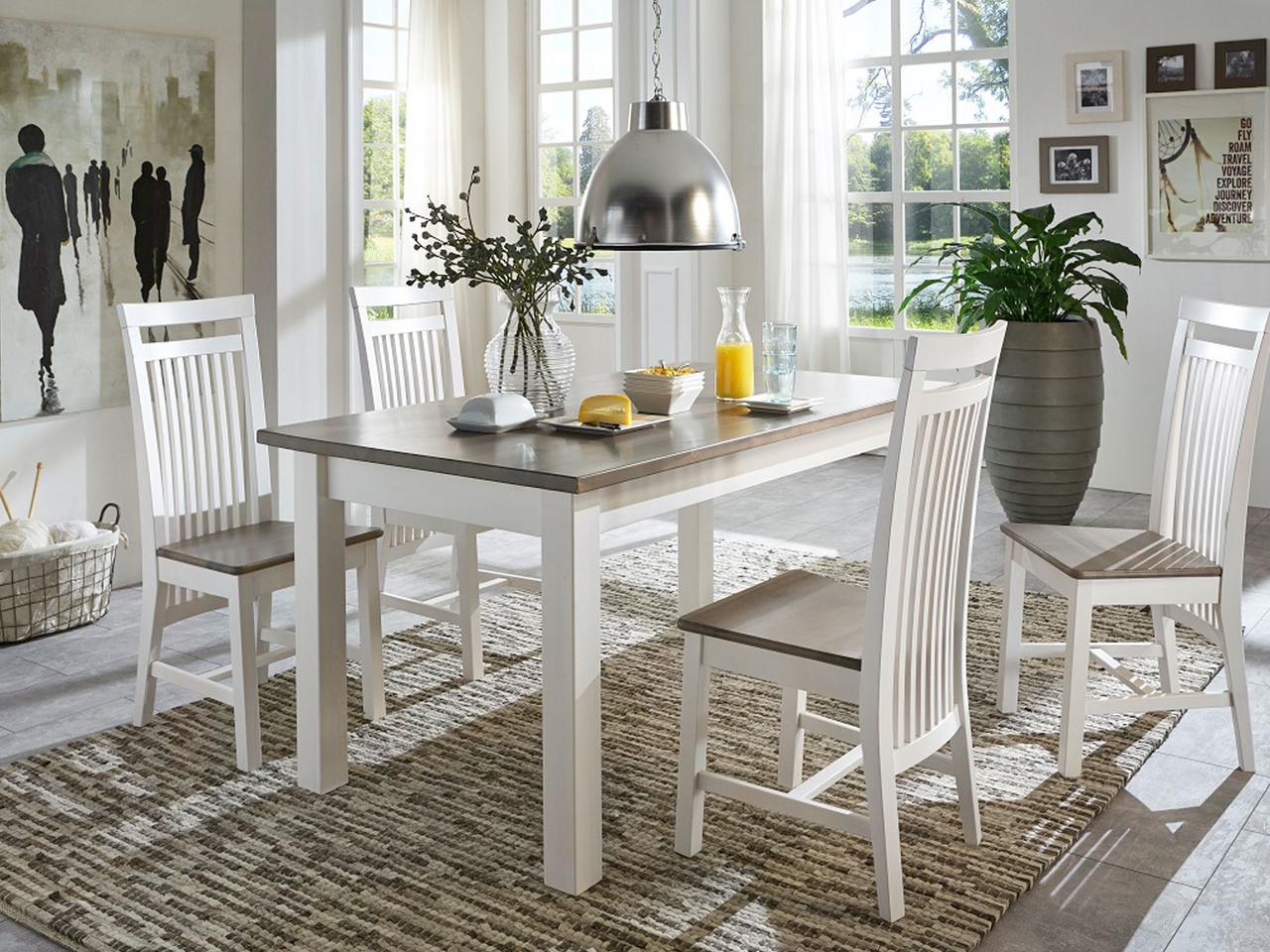 Massivholz Stuhl Boston Bild 7